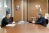 Ирек Файзуллин и Леонид Пасечник обсудили вопросы дальнейшего восстановления и социально-экономического развития ЛНР