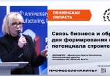 Руководитель пензенской СРО рассказала, как Ассоциация шла к запуску проекта «Профессионалитет» в регионе 