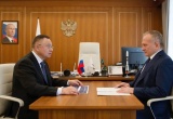 Ирек Файзуллин и Эли Исаев обсудили вопросы повышения эффективности использования бюджетных средств при реализации строительных проектов