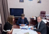 Антон Мороз с представителями властей Псковщины обсудил участие местных производителей стройматериалов в Международной выставке QUBE Expo