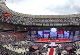 День строителя в Москве отмечали в «Лужниках», где 70 лет назад впервые состоялся профессиональный праздник 