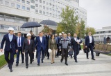 Марат Хуснуллин и Ирек Файзуллин посетили строительные площадки кампуса мирового уровня на базе НИУ МГСУ