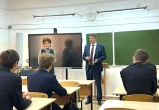 Созданный по инициативе дальневосточной СРО строительный класс посетил зампред краевого Правительства