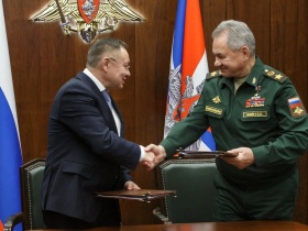 Ирек Файзуллин и Сергей Шойгу подписали соглашение о взаимодействии Минстроя и Минобороны в сфере строительства