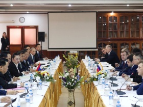Ирек Файзуллин в составе российской делегации принял участие в Заседании Межправительственной Российско-Лаосской комиссии