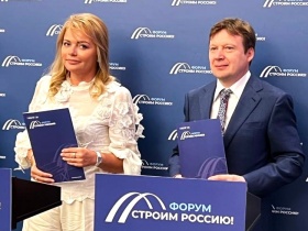 Антон Глушков и Мария Ярмальчук подписали Соглашение о сотрудничестве НОСТРОЙ и НАИК