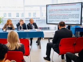 Башкирская СРО в рамках кадрового форума провела круглый стол о перспективах НОК в строительной отрасли и сфере ЖКХ