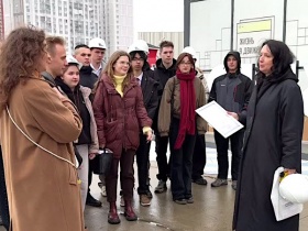 Самарская СРО организовала экскурсию студентов к застройщику в рамках проекта «Диалог со строителями» 