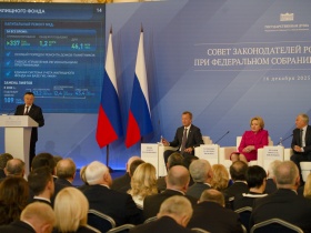 Ирек Файзуллин на заседании Совета законодателей выступил с докладом об итогах работы стройотрасли и ЖКХ 