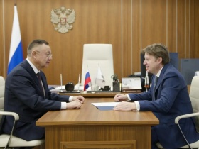 Ирек Файзуллин и Антон Глушков обсудили ряд стратегических вопросов развития стройотрасли
