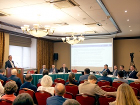 На конференции при поддержке НОПРИЗ обсуждали научно-техническое сопровождение инженерных изысканий, проектирования и строительства