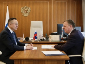 Ирек Файзуллин и Дмитрий Кириллов обсудили направления развития водохозяйственного комплекса, строительство и модернизацию его объектов 