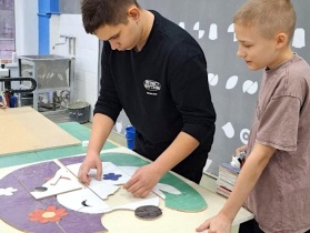 Курская СРО успешно продолжает раннюю профориентацию школьников в специализированных строительных классах