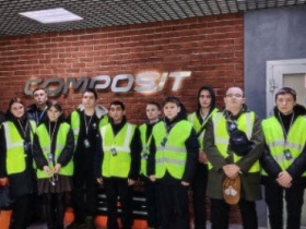 При поддержке курской СРО организована экскурсия учеников строительных классов на предприятие мирового уровня