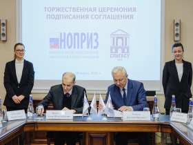 Анвар Шамузафаров и Евгений Рыбнов подписали Соглашение по объединению усилий НОПРИЗ и СПбГАСУ для подготовки кадров нового поколения