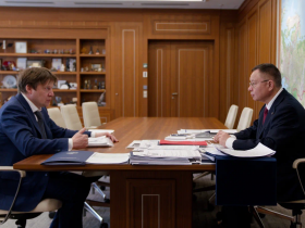 Ирек Файзуллин и Антон Глушков обсудили вопросы повышения качества строительства и совершенствования СРО