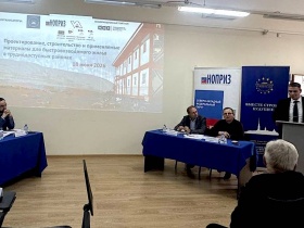 В Санкт-Петербурге при поддержке НОПРИЗ состоялся круглый стол по вопросам проектирования и строительства быстровозводимого жилья