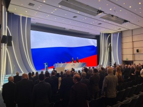 Всероссийский съезд строительных СРО завершил свою работу. Новым президентом Нацобъединения избран Аркадий Чернецкий 