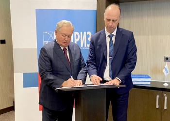 Михаил Посохин и Александр Навроцкий подписали соглашение о сотрудничестве между НОПРИЗ и ВолгГТУ