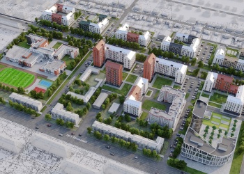 С помощью механизма комплексного развития территорий в России планируется построить 150 миллионов квадратных метров жилья            