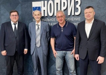 Состоялась рабочая встреча руководителей НОПРИЗ и НОТЕХ, которые обсудили направления дальнейшего взаимодействия 