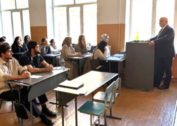 Руководитель дагестанской СРО провёл встречу со студентами выпускного курса профильного факультета государственного вуза