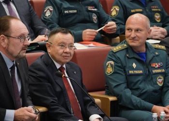 Ирек Файзуллин, Александр Куренков и Игорь Манылов обсудили возможность объединения информационных систем ведомств 