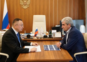 Ирек Файзуллин и Александр Трембицкий обсудили вопросы развития стройотрасли и совершенствования контрольно-надзорной деятельности