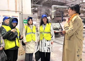 Самарская СРО организовала визит членов Молодёжного общественного совета на предприятие, производящее стройфарфор