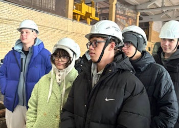 Хабаровская СРО организовала очередной визит школьников профильного класса на предприятие строительной отрасли