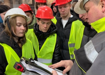 Поволжская СРО организовала визит студентов на предприятие, занимающееся производством металлоконструкций