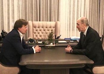 Антон Глушков и Анвар Шамузафаров подвели итоги совместного сотрудничества НОСТРОЙ и НОПРИЗ в уходящем году