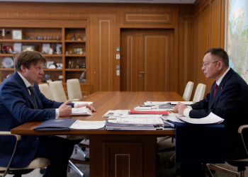 Ирек Файзуллин и Антон Глушков обсудили вопросы повышения качества строительства и совершенствования СРО